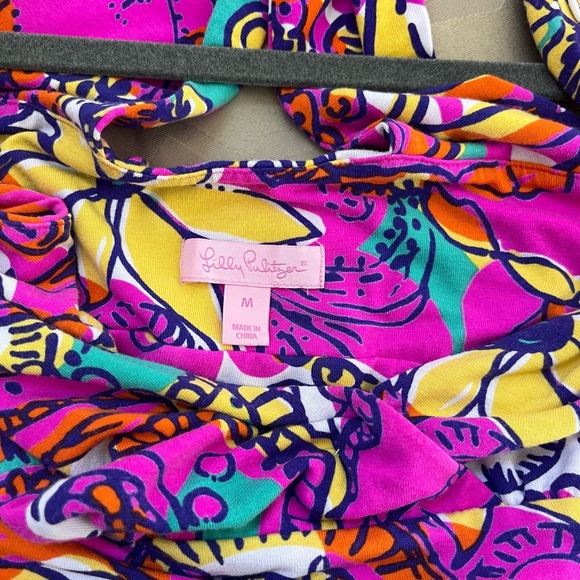 Lilly Pulitzer Parrish Multicolor Maxi Dress Size M - Picture 4 of 6